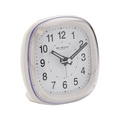 Wm Widdop Alarm Clock Dome Lens Sweep Snooze Light - White