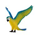 Blue Macaw Parrot Toy  Realistic Exotic Bird Model