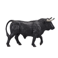 Spanish Bull Toy Figure  Realistic Farm Animal Model