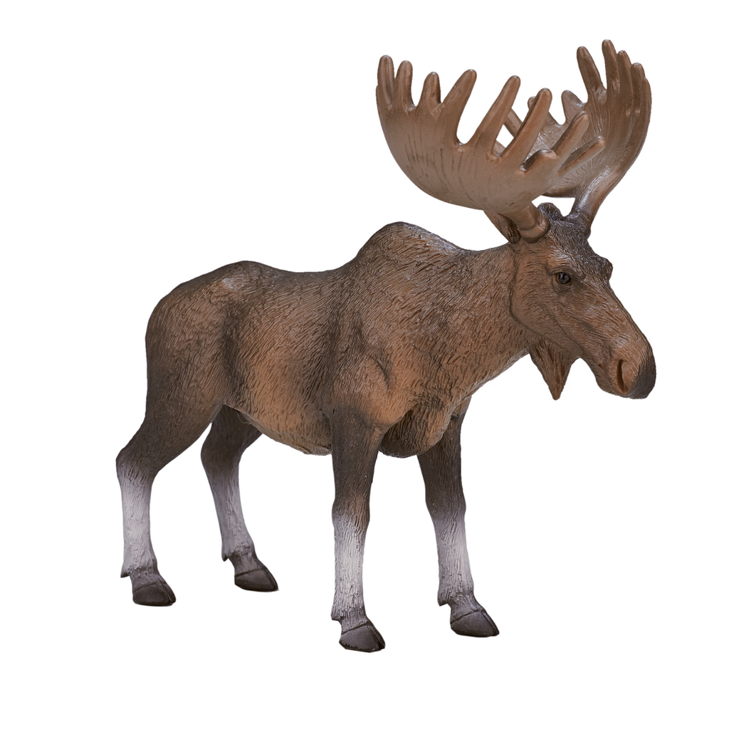 Moose Toy  Realistic Woodland Wildlife Figurine