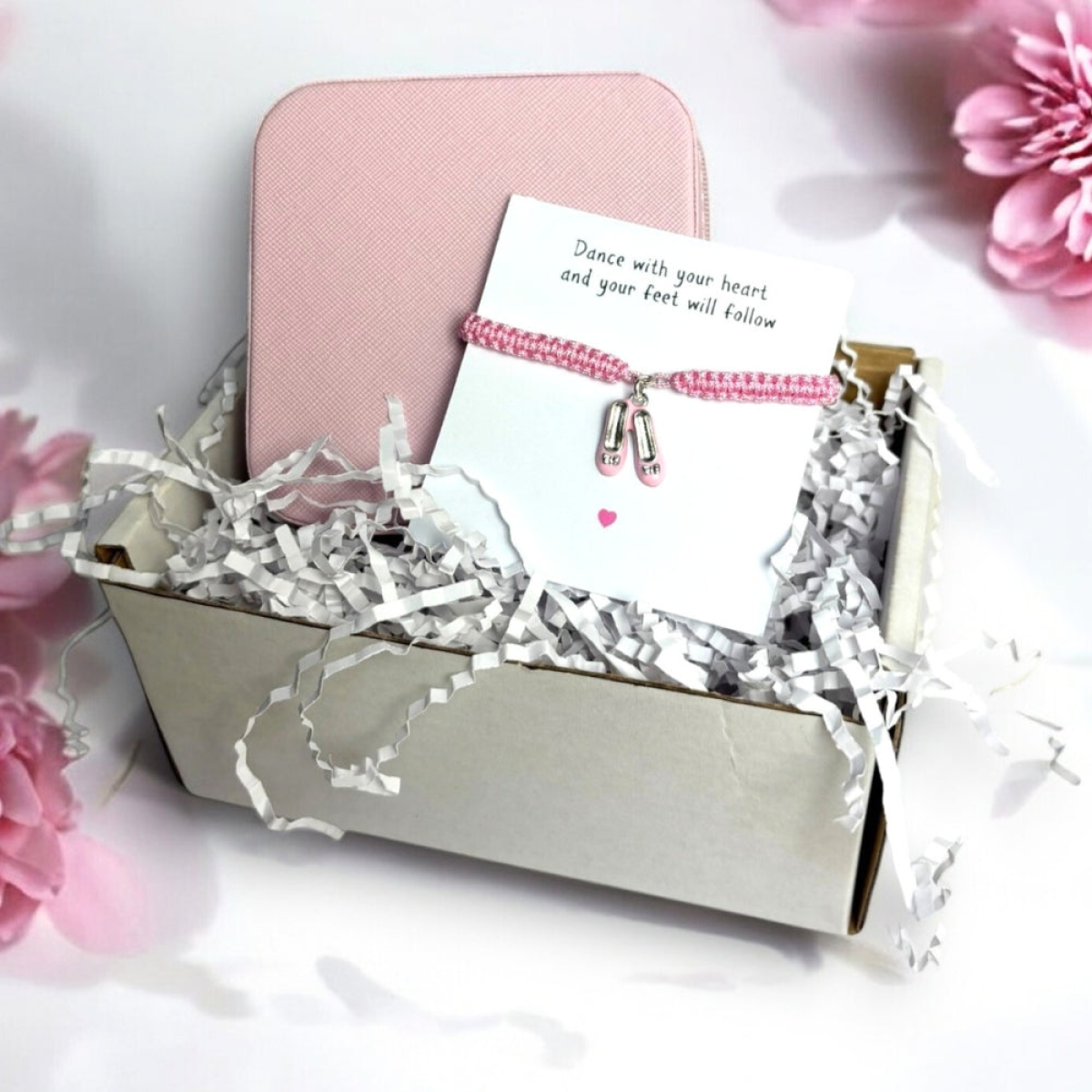 Ballet Shoes Friendship Bracelet & Jewellery Box Gift Hamper