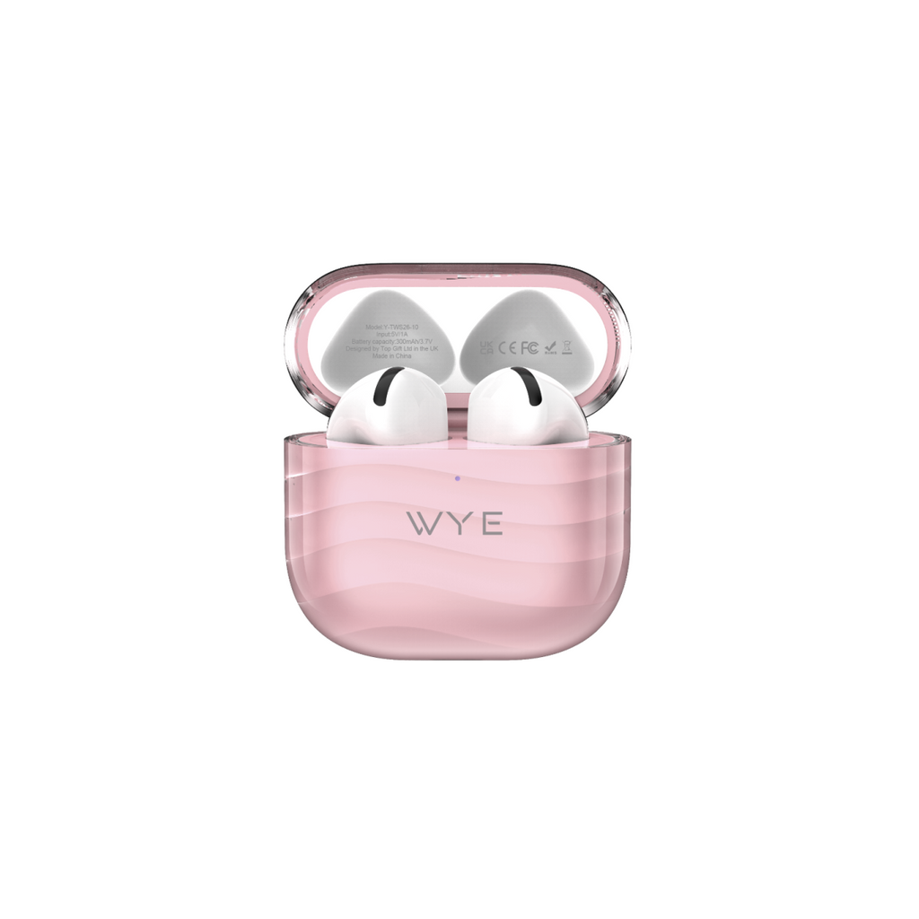 WYEWAVE Pure Audio Wireless Earbuds - Rose Gold