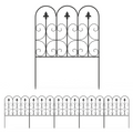 5PCs Decorative Garden Fencing Metal Border Edging