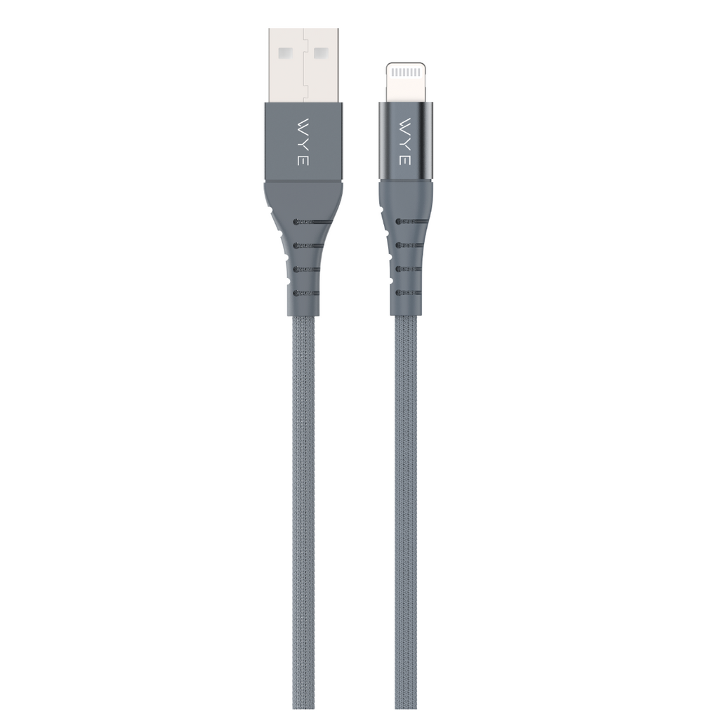 WYEFLOW USB-A to 8-Pin Fast Charging & Data Cable 1m