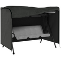 Outsunny Large Outdoor Swing Chair Cover  Garden Furniture Protector 164cm Grey