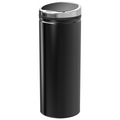 50 L Stainless Steel Sensor Trash Can with Bucket-Black