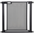 Pressure Fit Safety Gate for Stairs with Auto Close 75-82 cm - Black PawHut