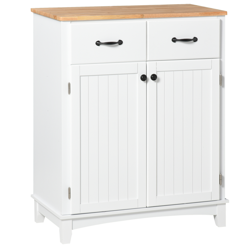 Simple Kitchen Cupboard Storage Cabinet w/ Drawer Living & Dining Room