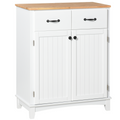 Simple Kitchen Cupboard Storage Cabinet w/ Drawer Living & Dining Room
