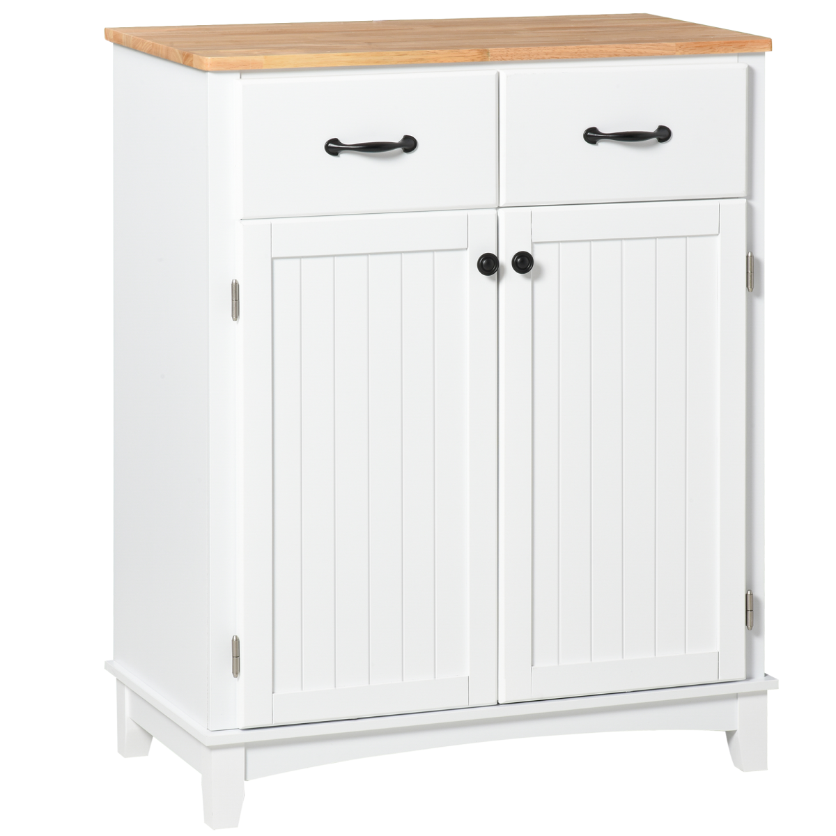 Simple Kitchen Cupboard Storage Cabinet w/ Drawer Living & Dining Room