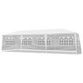 3*9m 5-Sided Iron PE Cloth Spiral Pipe Pergola