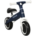AIYAPLAY Baby Balance Bike, Children Bike Adjustable Seat, Wide Wheels - Blue