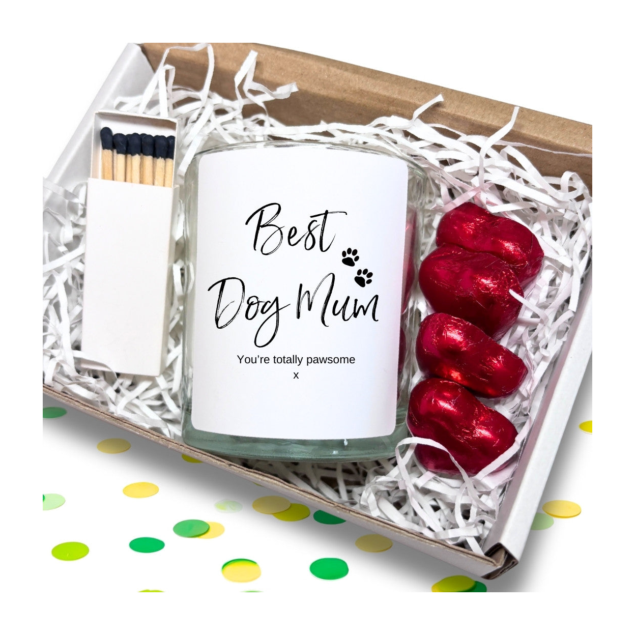 Best Dog Mum Candle Gift Set | Keepsake for Dog Lover