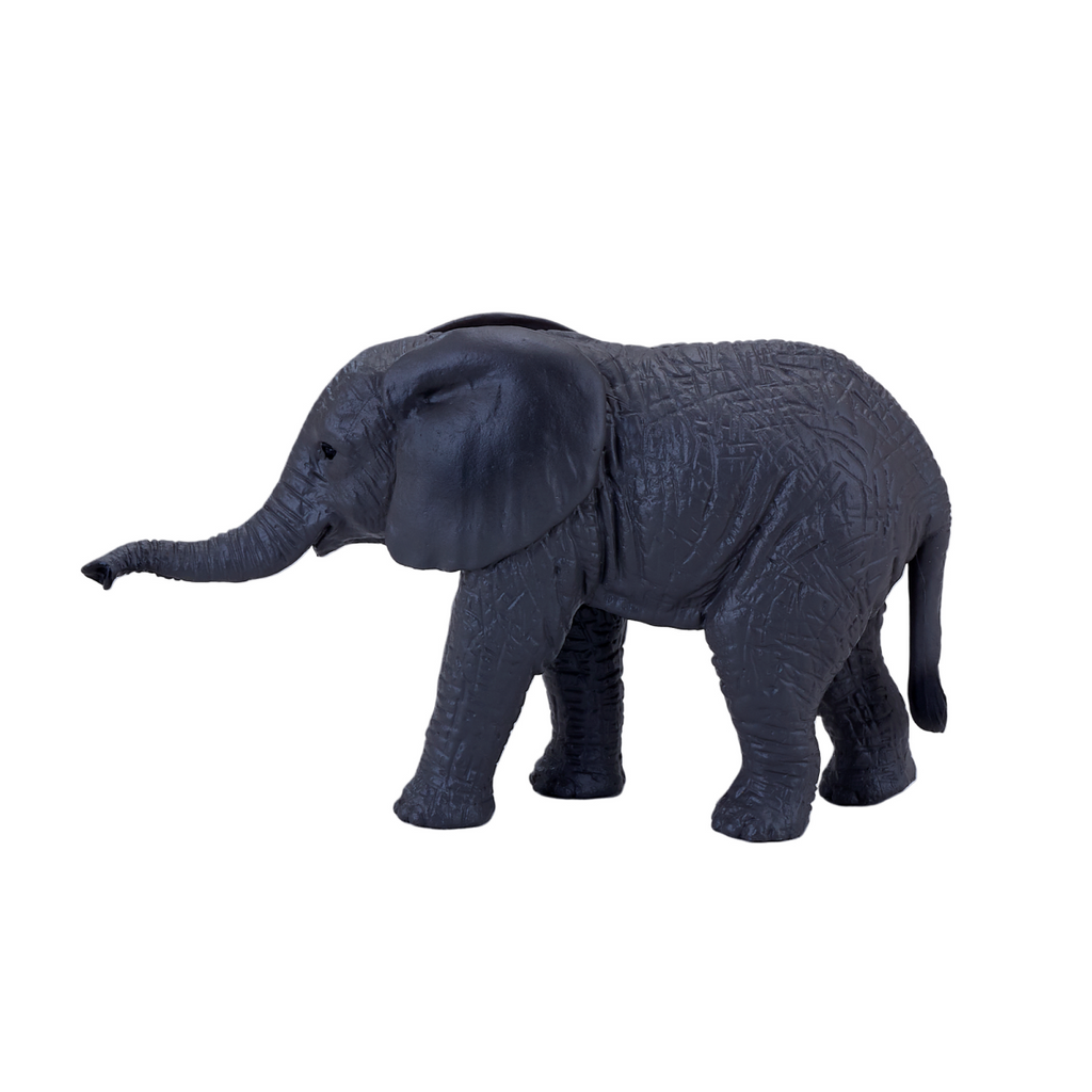 African Elephant Calf Toy  Realistic Wildlife Model