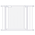 Pressure Fit Safety Gate for Doors, Dog Gate Auto Close, 75-103 cm White PawHut