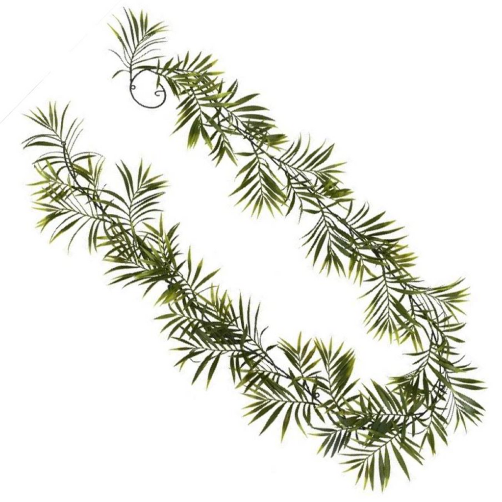 190cm Fire Retardant Artificial Palm Garland