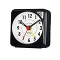 Acctim Ingot Quartz Travel Alarm Clock Light & Snooze - Black - 25/738BB
