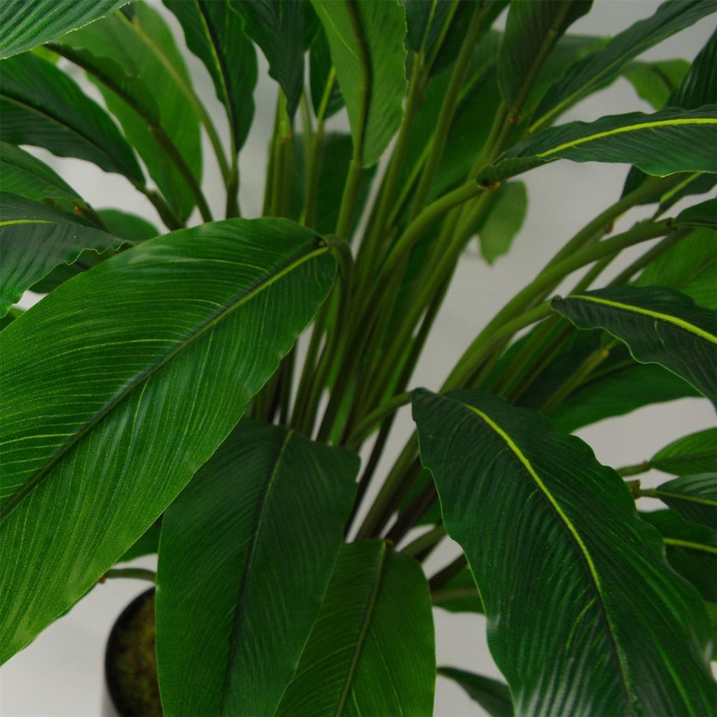 90cm Artificial Calathea Plant Dark Green