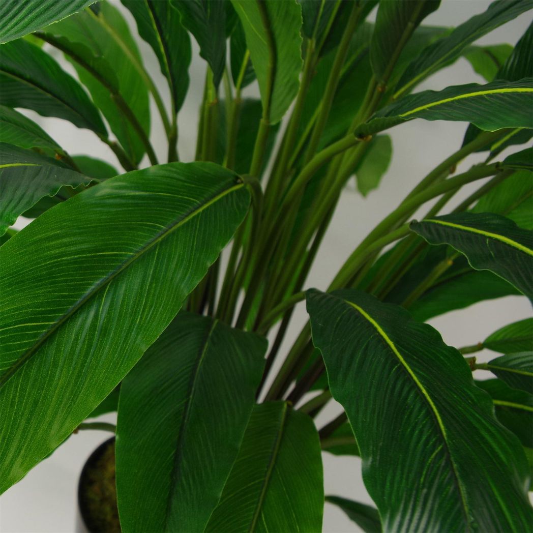 90cm Artificial Calathea Plant Dark Green